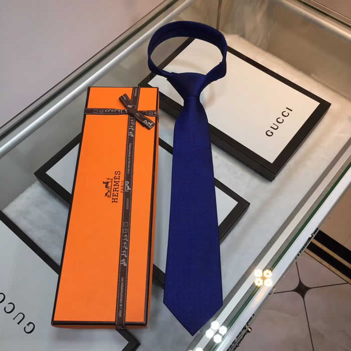 Classic Men Business Luxury Tie Replica Top Quality Hermes Ties 20